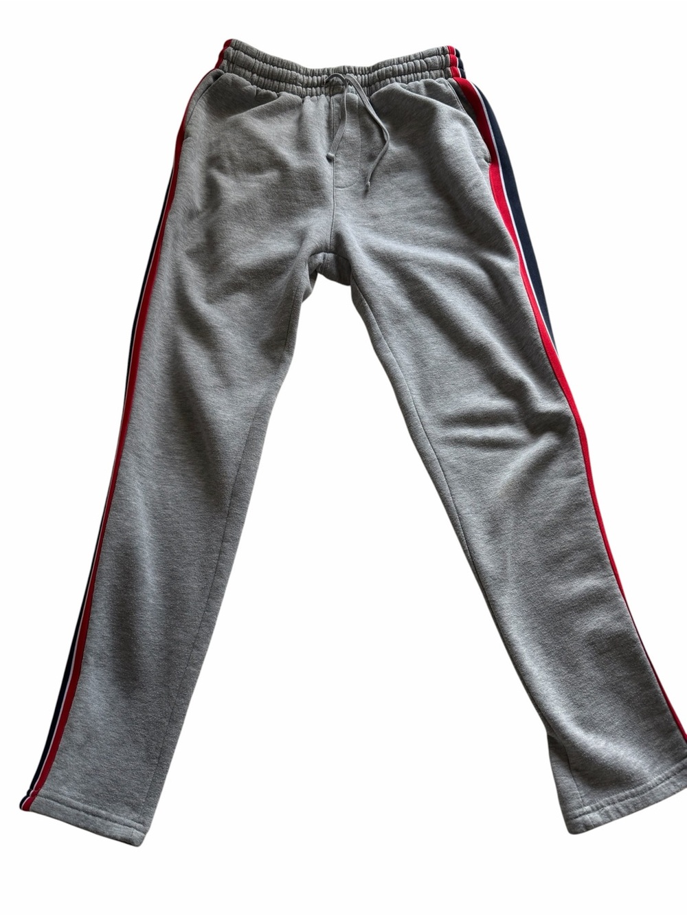 Amnesia Grey Side Stripe Track Pants Size M